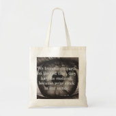 gevangenis in eigen land tote bag (Voorkant)