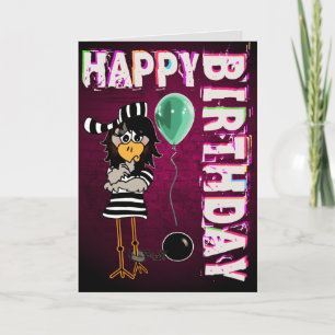 Gevangenis Jailbird Kaart