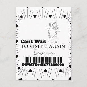 Gevangenis Kaarten Lange Afstand Bezoek Koppels