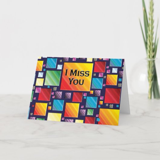 Gevangenis Kaarten - Miss You (Voorkant)