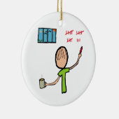 Gevangenis Keramisch Ornament (Rechts)