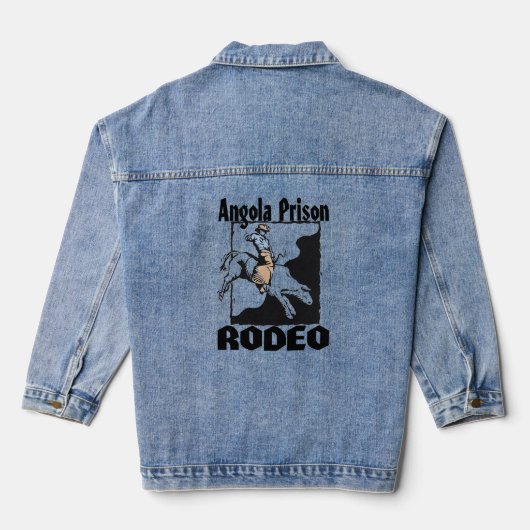 Gevangenis van Angola Rodeo Denim Jacket (Achterkant)