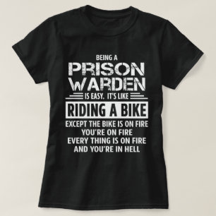 Gevangenis Warden T-shirt