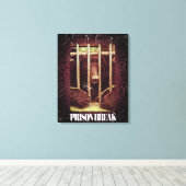 Gevangenisbreek - Gewikkeld Canvas Afdruk (Insitu (Houten vloer))