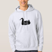 gevangenisbrek Crane Message Hoodie (Voorkant)