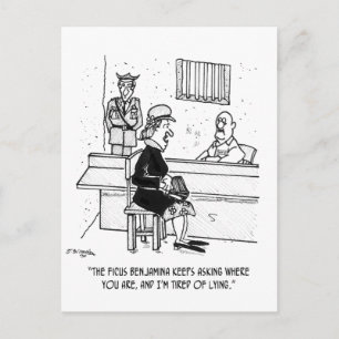 GevangenisCartoon 9493 Briefkaart