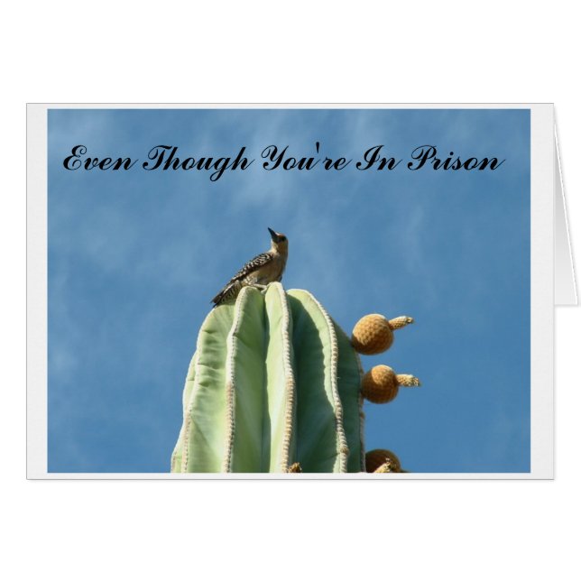 Gevangeniskaart (Voorkant Horizontaal)