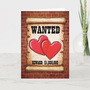 Gevangeniskaart - Gezocht Feestdagen Kaart