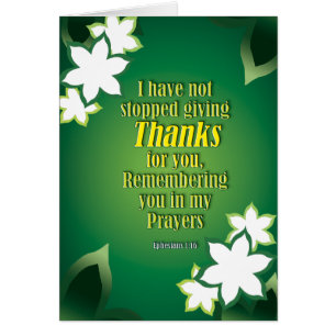 Gevangeniskaarten - Ephesianen 1:16