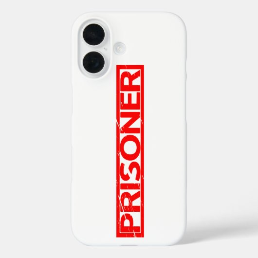 Gevangenisstempel Case-Mate iPhone Case (Achterkant)