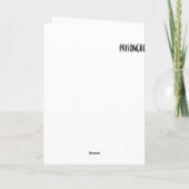 Gevangenistelefoon Kaart (Achterkant)