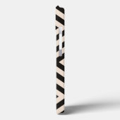 Gevarenstrepen Case-Mate iPhone Case (Achterkant / Links)