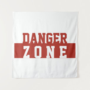 Gevarenzone / Minimalistische Moderne Eenvoudige R Wandkleed