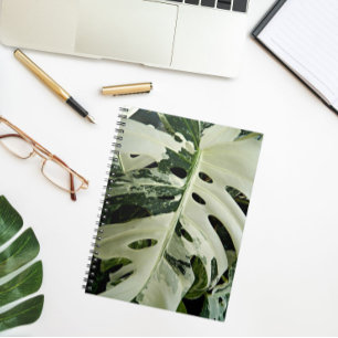 Gevarieerd Monstera Plant Bloemen Notitieboek