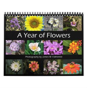 Gevarieerde Bloemen Muurkalender 5 van J.W. Father Kalender
