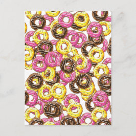 Gevarieerde Donuts Briefkaart