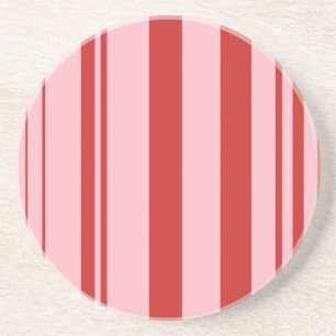 Gevarieerde strepen/roze & rood zandsteen onderzetter