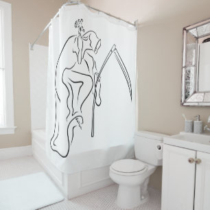 Gevatter/Godfather/Grim Hip Hop Douchegordijn