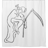 Gevatter/Godfather/Grim Hip Hop Douchegordijn (Voorkant)