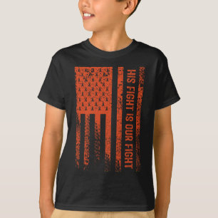 Gevecht Is Ons Gevecht Leukemiebewustzijn T-shirt