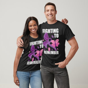 Gevecht om het bewustzijn van Alzheimer te herinne T-shirt