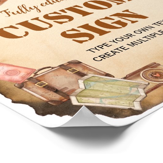  gevechtsdagentafel poster (Hoek)