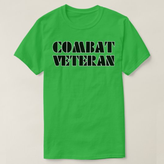 GEVECHTSVETERAAN T-SHIRT (Design voorkant)