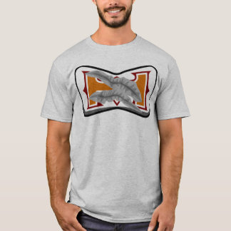 gevechtswapen beschadigd t-shirt