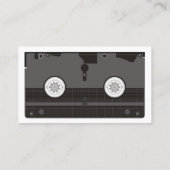 gevectoriseerde videotape visitekaartje (Achterkant)