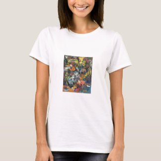 Gevederde Godin Abstract Hankamer Artjunkhaus T-shirt