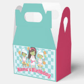 Gevelboxen met een spa-thema bedankdoosjes (Geopend)