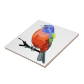 geverfde bundeling tegeltje (Zijkant)