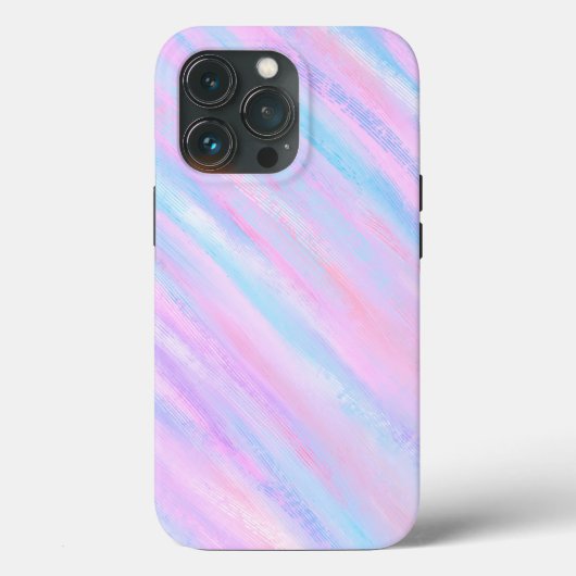 geverfde staven met roze Paars turquoise Case-Mate iPhone Case (Achterkant)