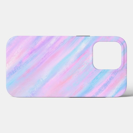 geverfde staven met roze Paars turquoise Case-Mate iPhone Case (Achterkant (horizontaal))