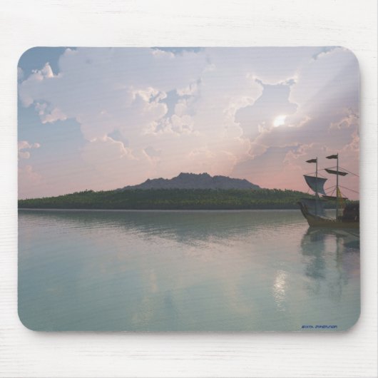 Gevergeten Archipel Deel 1 Mousepad Muismat (Voorkant)