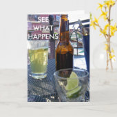 GEVIERD ZONDER JOU = TE LAAT KAART (Gele Bloem)