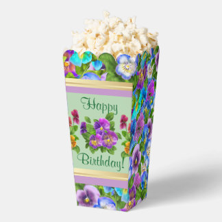 Geviolekte Viooltjes Bloemen Persoonlijke Bloemenc Bedankdoosjes