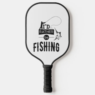 Gevist Angler Vist Humor Funny Gezegde Pickleball Paddle