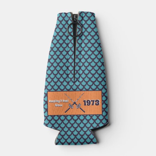 Gevist Avontuur Verjaardag Flesjeskoeler (Achterkant)