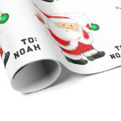 Gevist Baby Boy Gift Cadeaupapier (Rol Hoek)