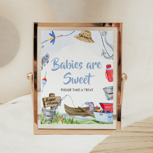 Gevist Baby shower Baby's zijn zoet Poster