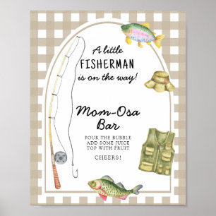 Gevist baby shower - Momosa bar Poster