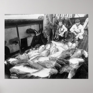  Gevist, begin jaren 1900 Poster