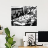  Gevist, begin jaren 1900 Poster (Thuiskantoor)