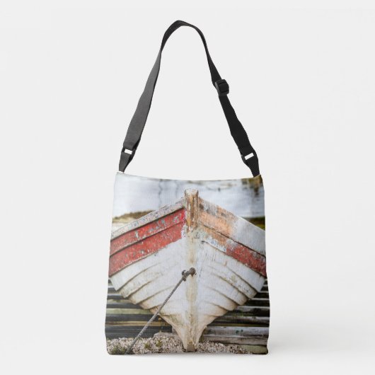 Gevist Boot Canvas tas - over de schouder canvas t (Achterkant)