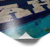 Gevist Boot in Essaouira, Marokko Foto Afdruk (Hoek)