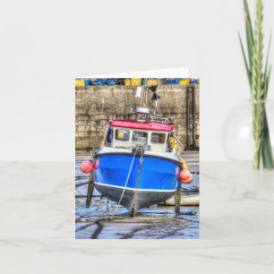Gevist boot Newquay Harbour Kaart