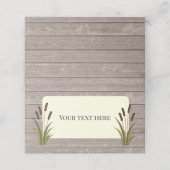 Gevist bord op moederdag of Baby shower (Buitenkant ongevouwen)