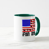 Gevist cadeau iFish America Mok (Voorkant rechts)