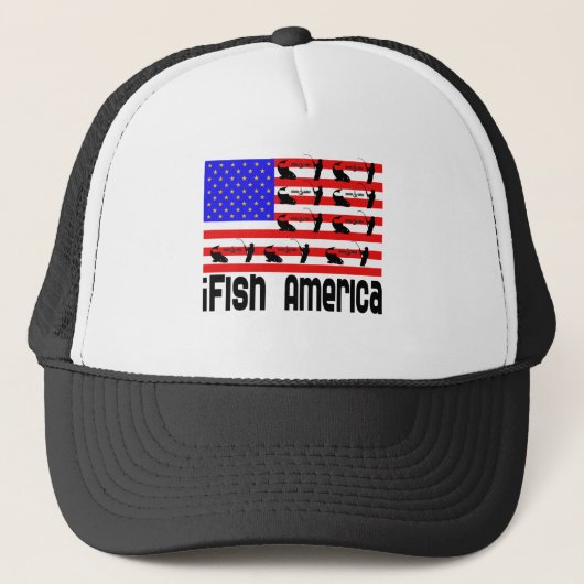 Gevist cadeau iFish America Trucker Pet (Voorkant)